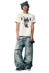 MEDM NEWMASUS Love Letter Crew Neck Tee