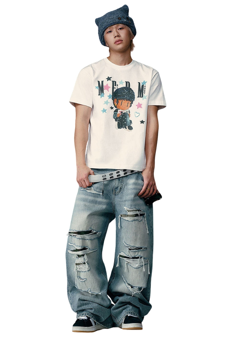 MEDM NEWMASUS Love Letter Crew Neck Tee