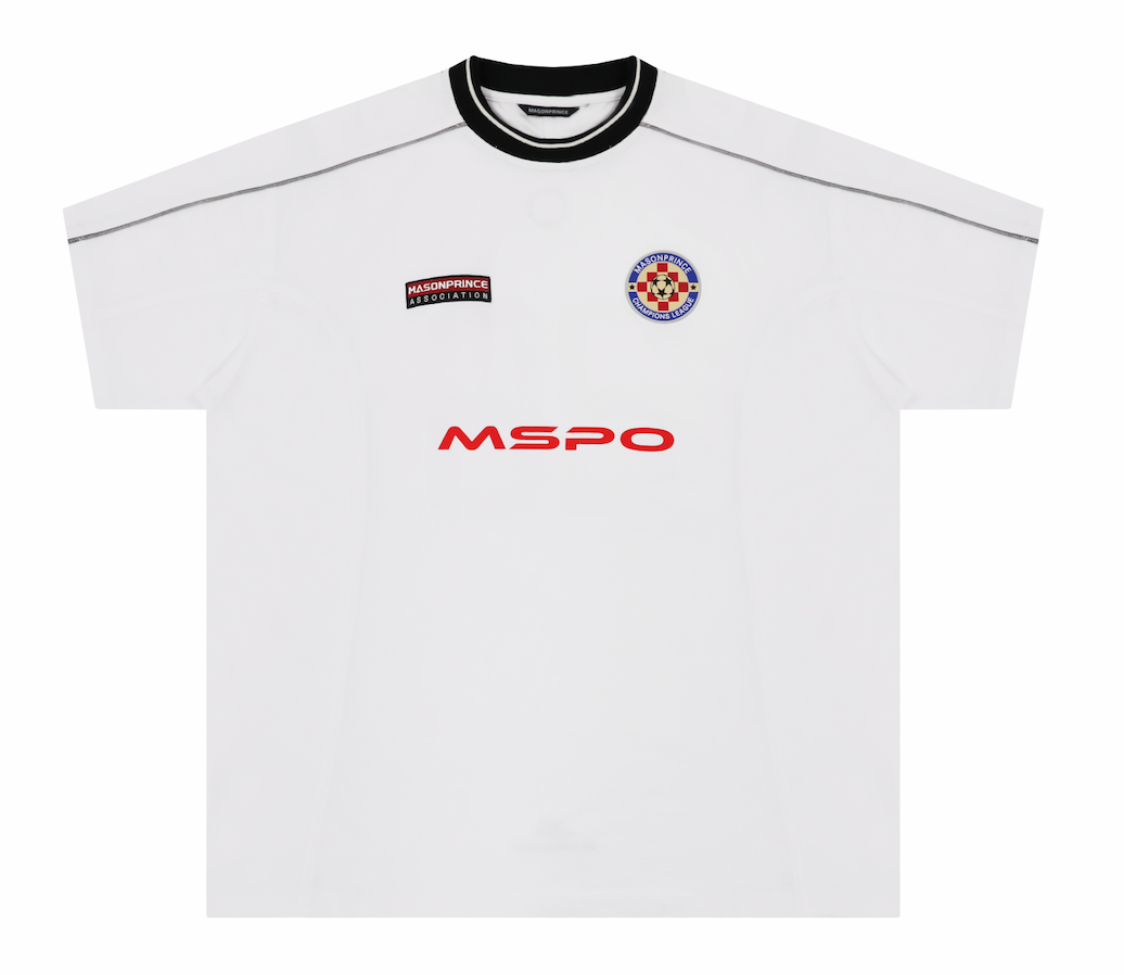 Masonprince   Patch Embroidered Short Sleeve