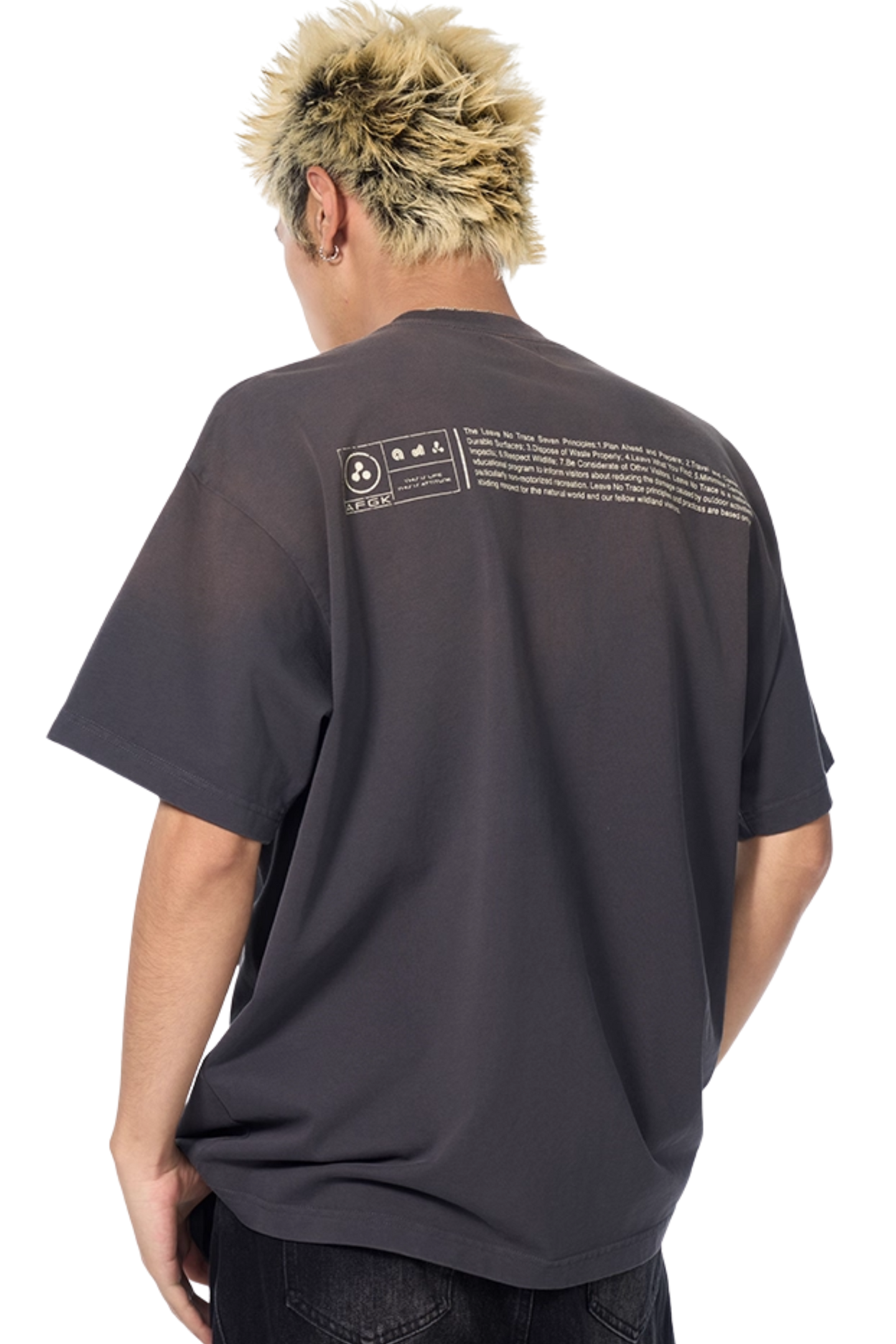 AFGK Cartoon Angel Series 3D Washed Tee