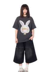 AFGK Cartoon Angel Series 3D Washed Tee