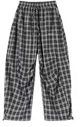 Dangerous People Ladies Plaid Straight Pants