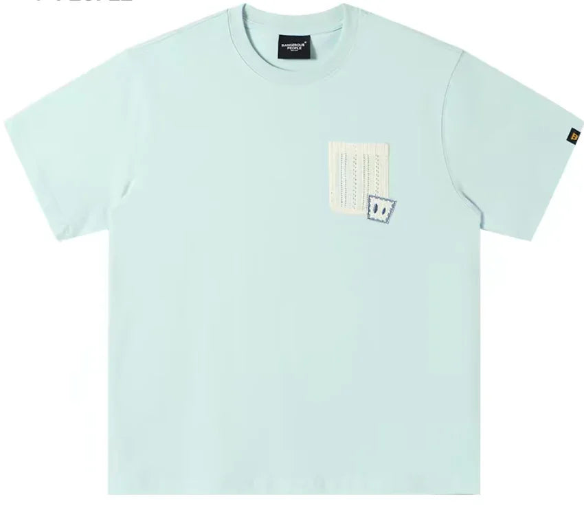 Dangerous People Knitted Pocket Tee