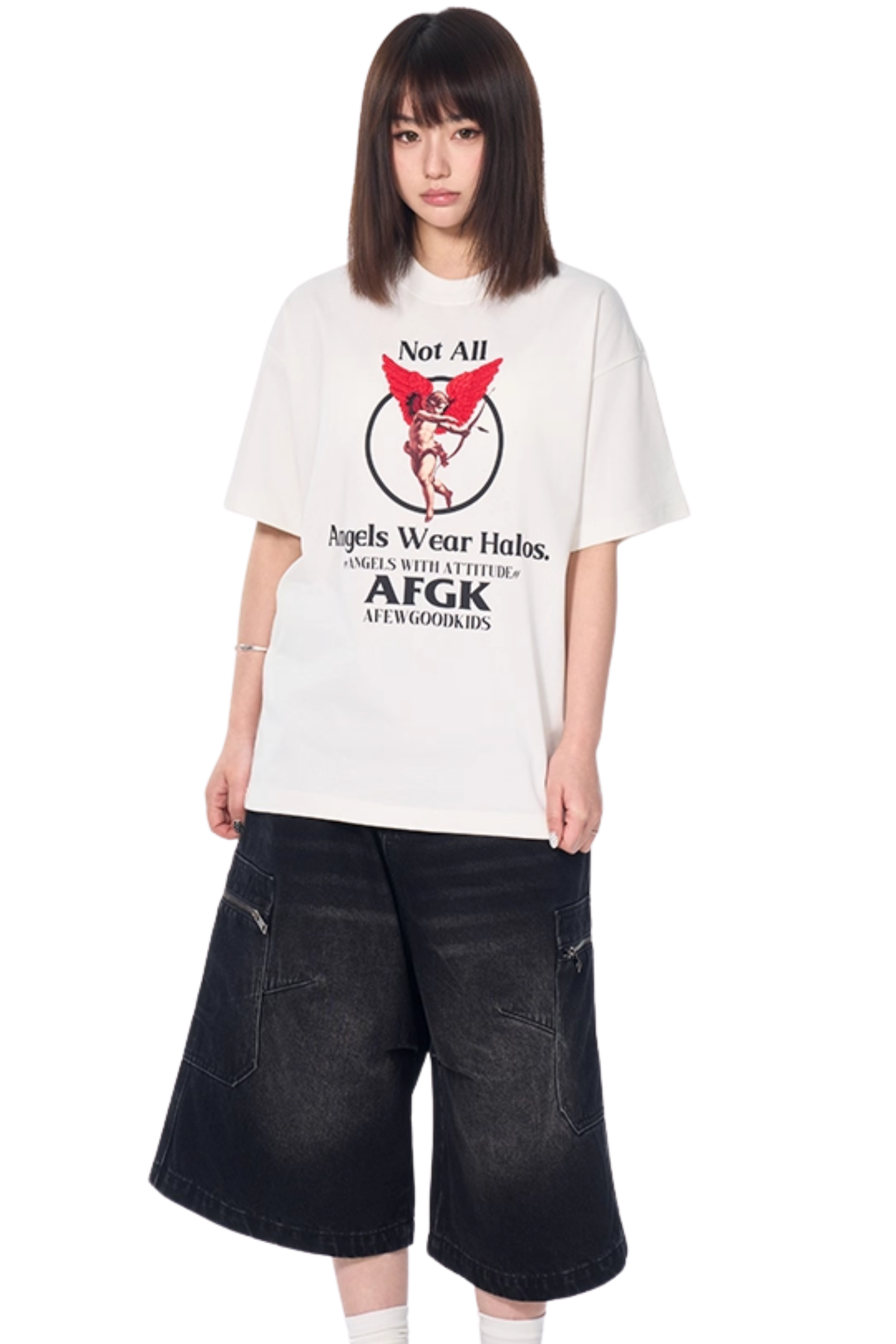 AFGK Archery Angel Embroidery Tee