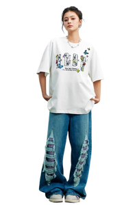 MEDM x NEWMASUS Butterfly Beach Tee