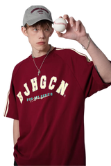 BJHG Double Strip Jersey Tee