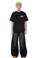 AFGK Floral Vines Embroidery Tee