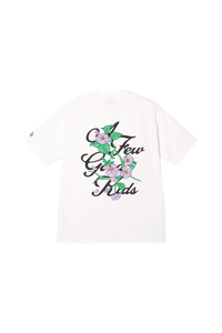 AFGK Floral Vines Embroidery Tee