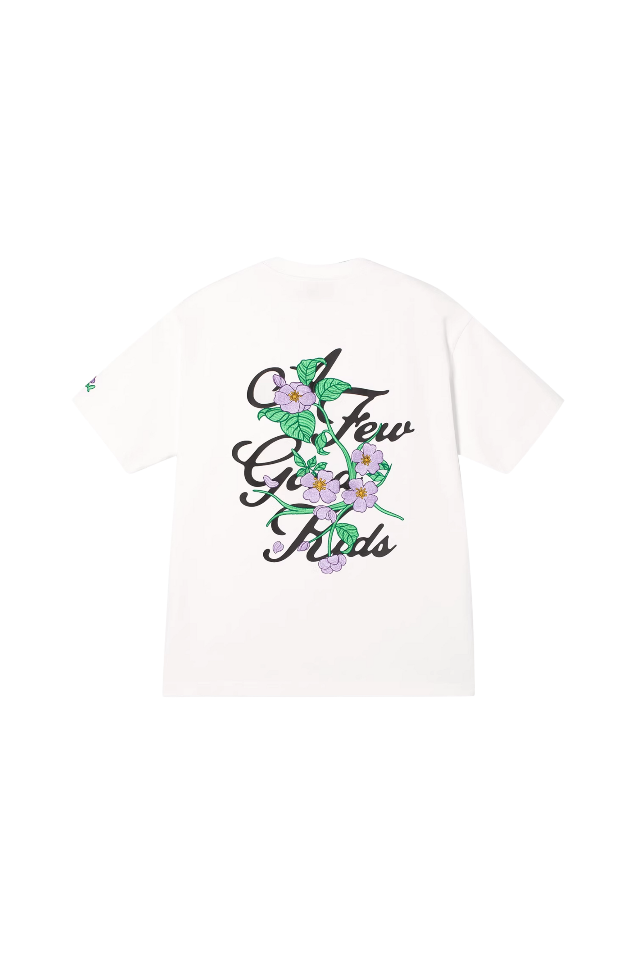 AFGK Floral Vines Embroidery Tee