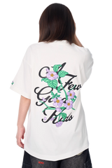 AFGK Floral Vines Embroidery Tee