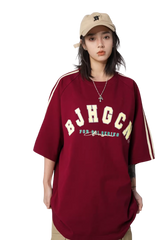 BJHG Double Strip Jersey Tee