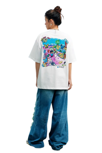MEDM x NEWMASUS Butterfly Beach Tee