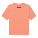 [Loose Fit] Fear Of God Essentials FW22 Flock Logo Tee CORAL