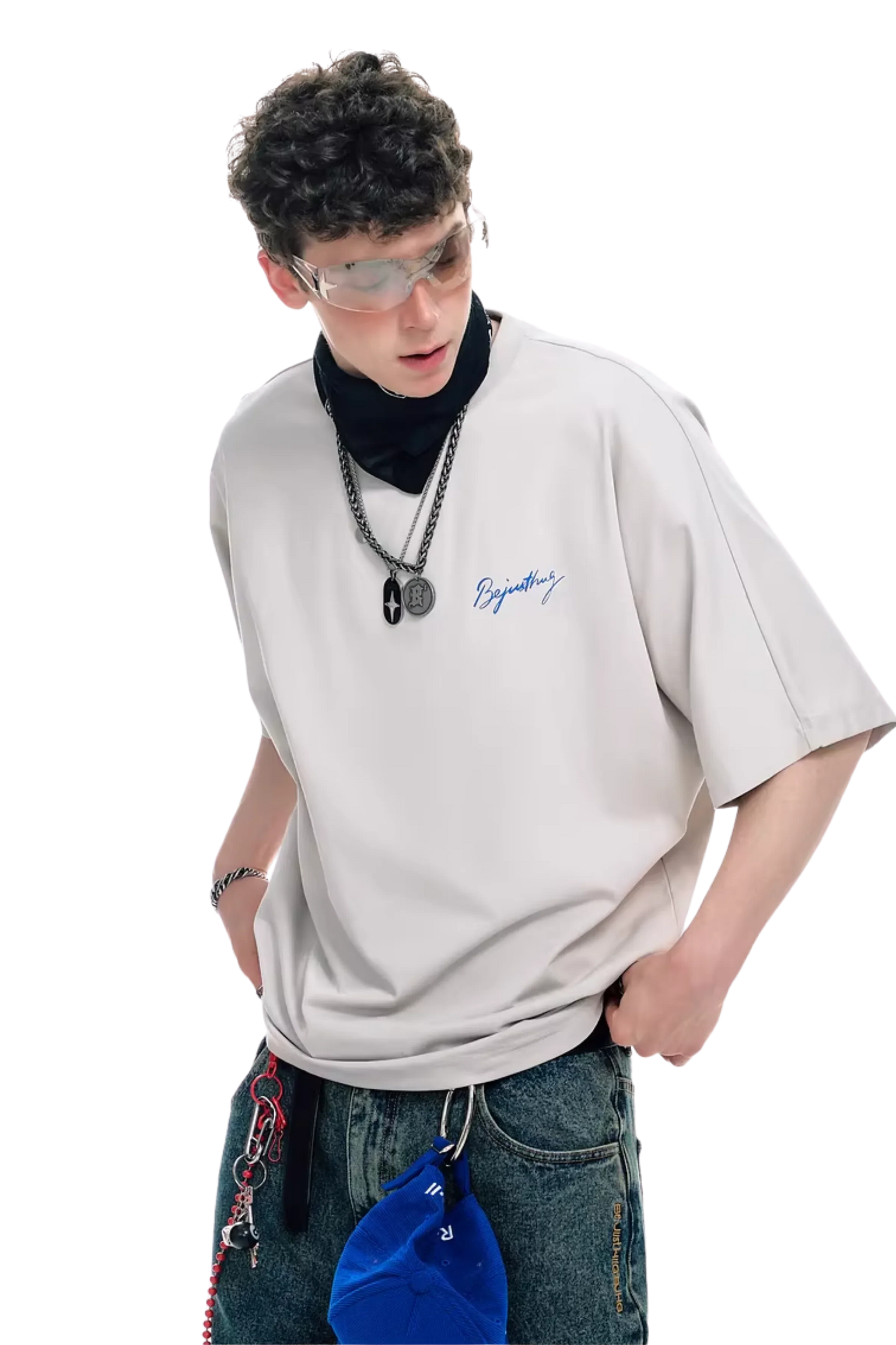 BJHG Back Shoulder Logo Tee