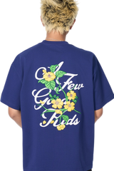 AFGK Floral Vines Embroidery Tee