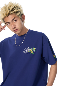 AFGK Floral Vines Embroidery Tee