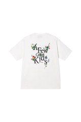 AFGK Pocket Floral Embroidery Tee