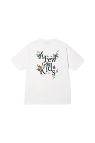 AFGK Pocket Floral Embroidery Tee