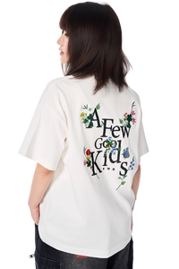 AFGK Pocket Floral Embroidery Tee