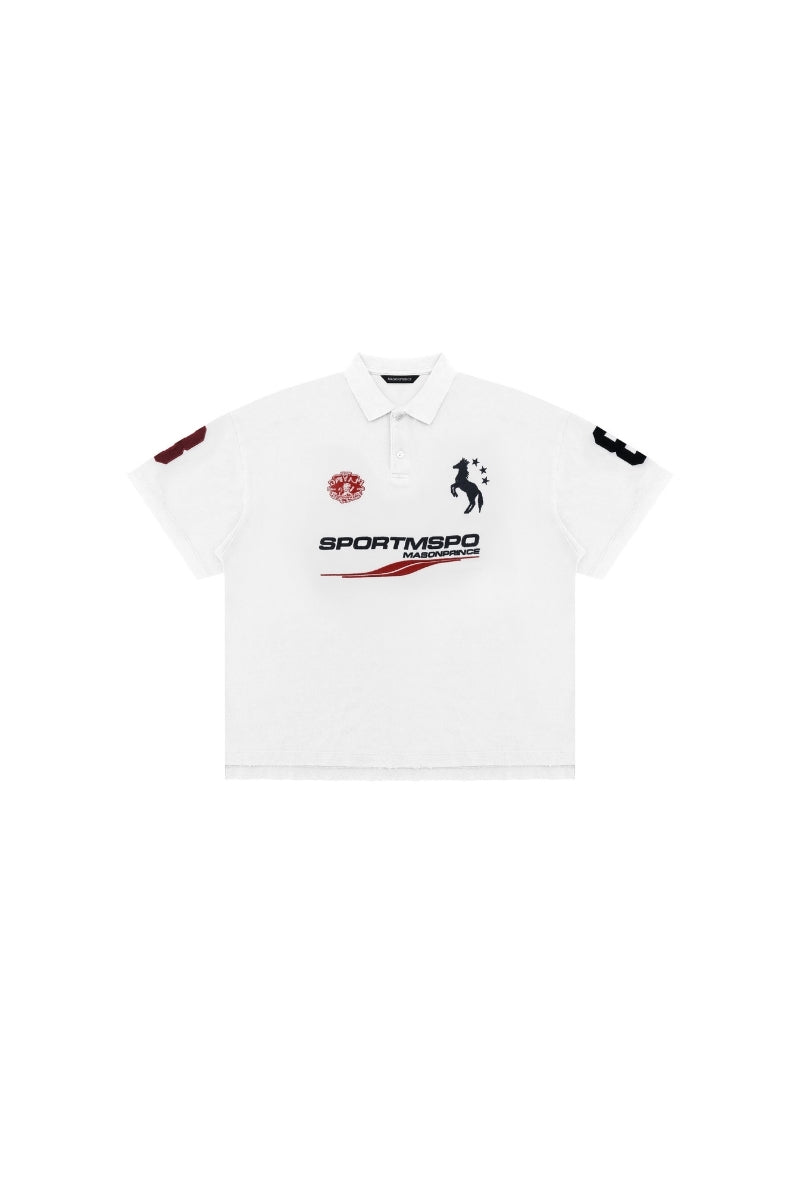 MASONPRINCE Warhorse Vintage Composite Craft Polo‑Shirt