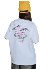 RIC Snow Mountain Pink Cloud Tee