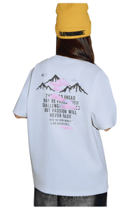 RIC Snow Mountain Pink Cloud Tee