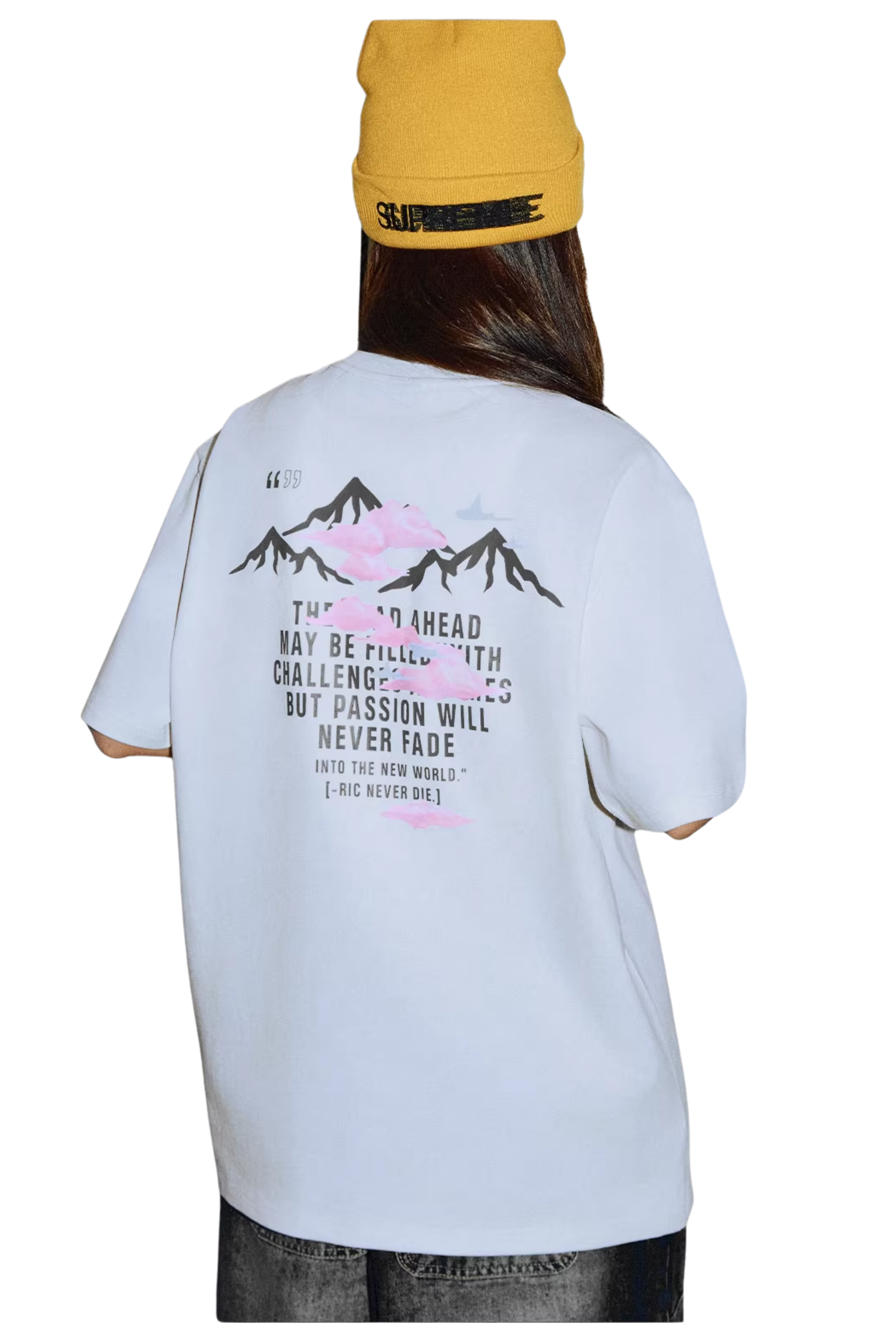 RIC Snow Mountain Pink Cloud Tee