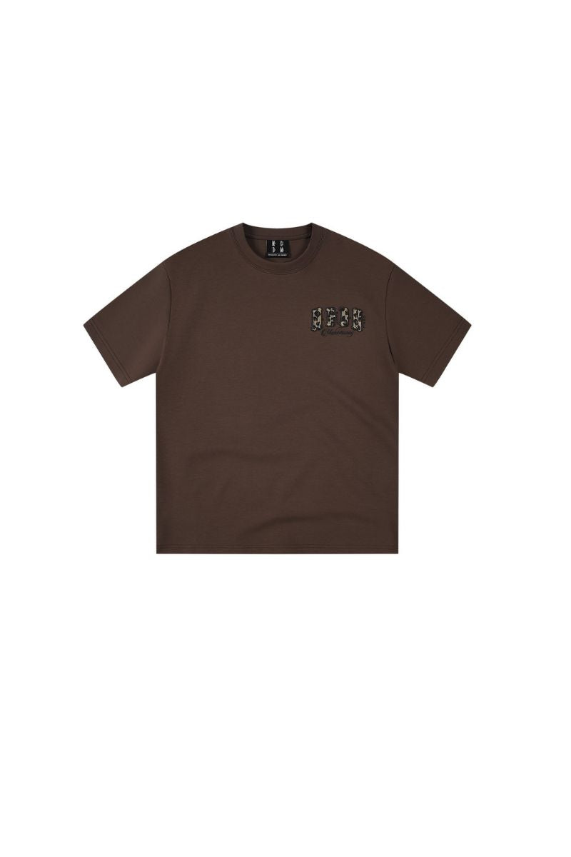 MEDM Jelly Air Cotton Double-Layer Leather Small Four-Character Short Sleeve