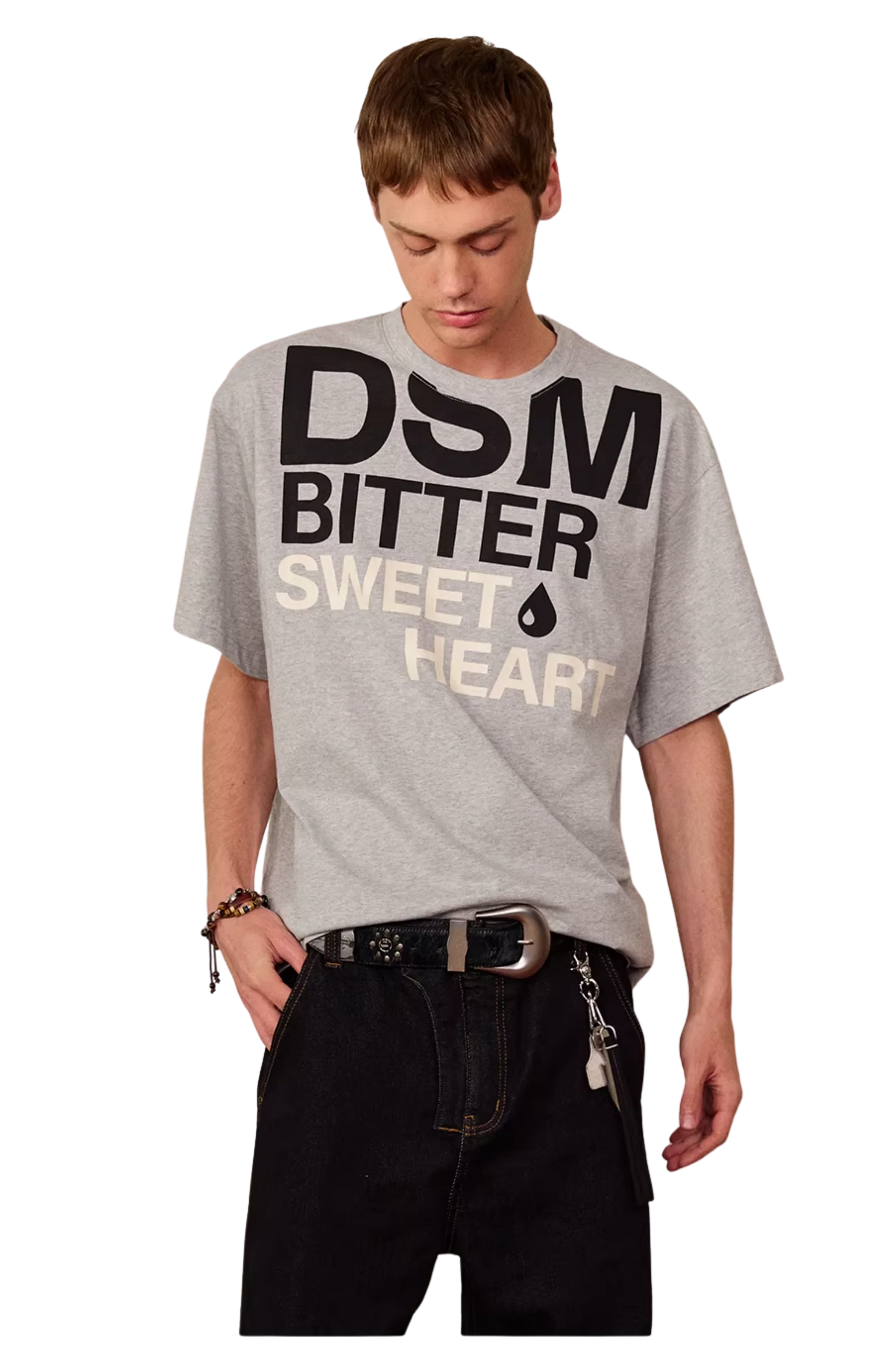 IDontSmoke SweetHeart Letter Printed Tee (Sorona Material)