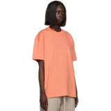 [Loose Fit] Fear Of God Essentials FW22 Flock Logo Tee CORAL