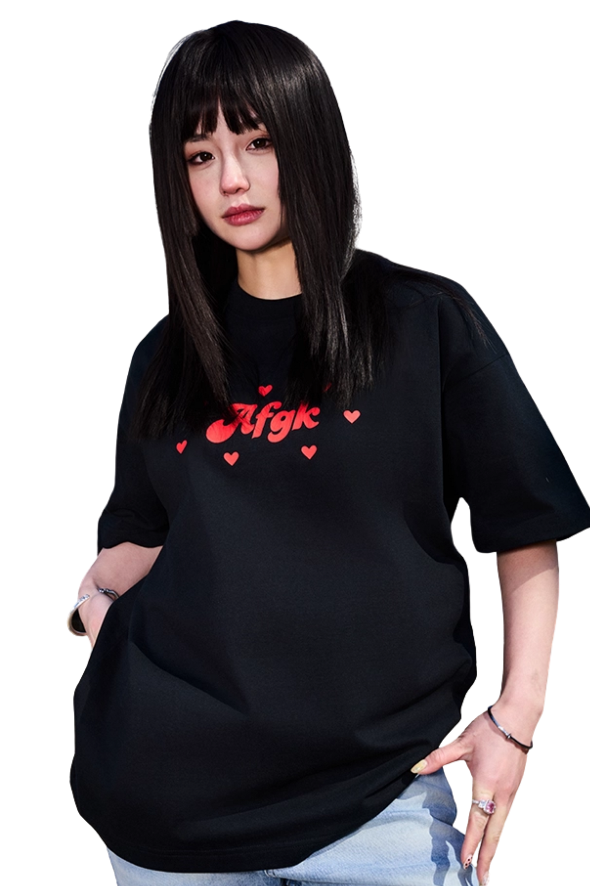 AFGK Heart Scattered Tee