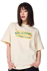 AFGK Smudged Floral Butterfly Tee