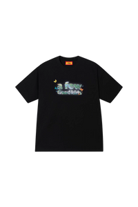 AFGK Smudged Floral Butterfly Tee