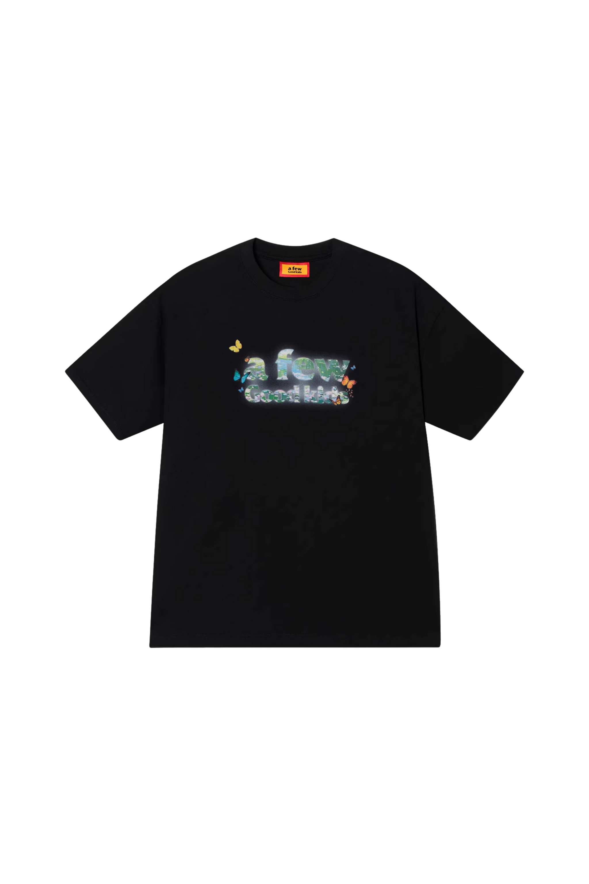 AFGK Smudged Floral Butterfly Tee