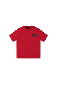MEDM Jelly Air Cotton Double-Layer Leather Small Four-Character Short Sleeve