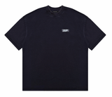 Masonprince 26 Early Spring Layered Crew Neck Knit Short-Sleeve T-Shirt