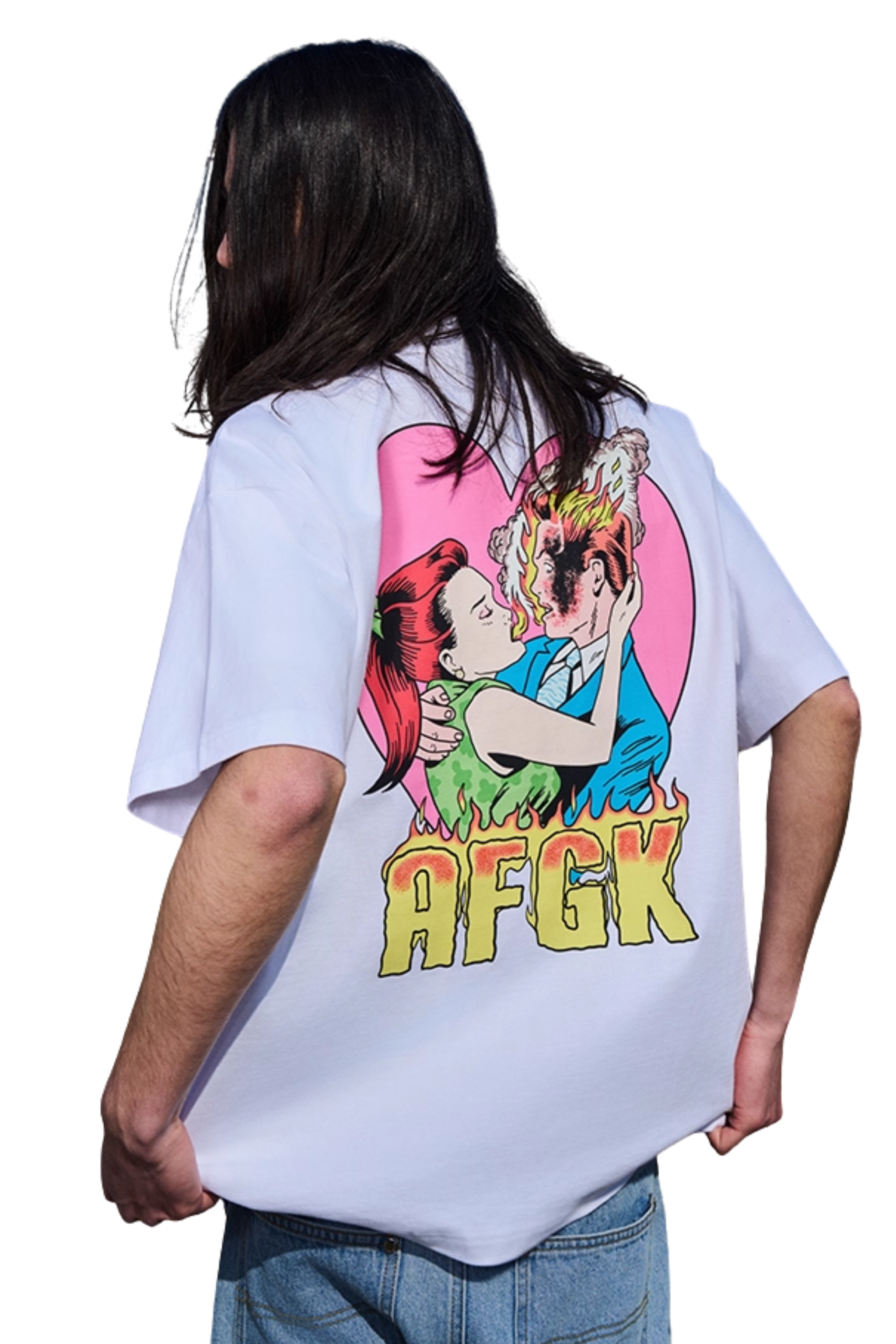 AFGK Hot Flame Love Tee