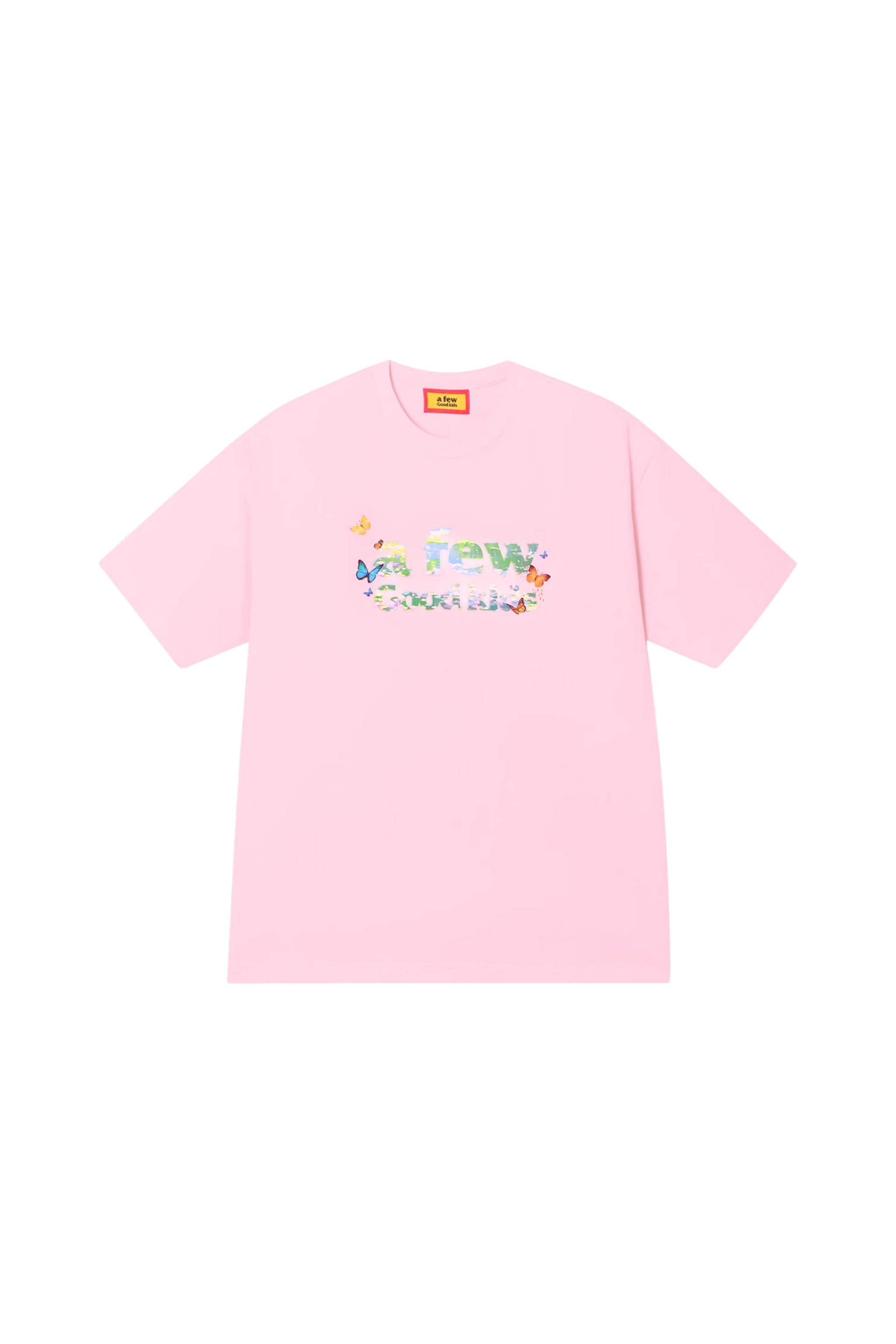 AFGK Smudged Floral Butterfly Tee