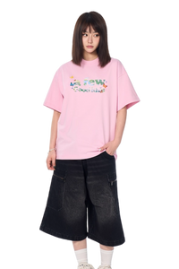 AFGK Smudged Floral Butterfly Tee