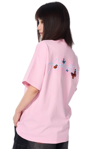 AFGK Smudged Floral Butterfly Tee