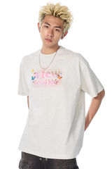 AFGK Smudged Floral Butterfly Tee