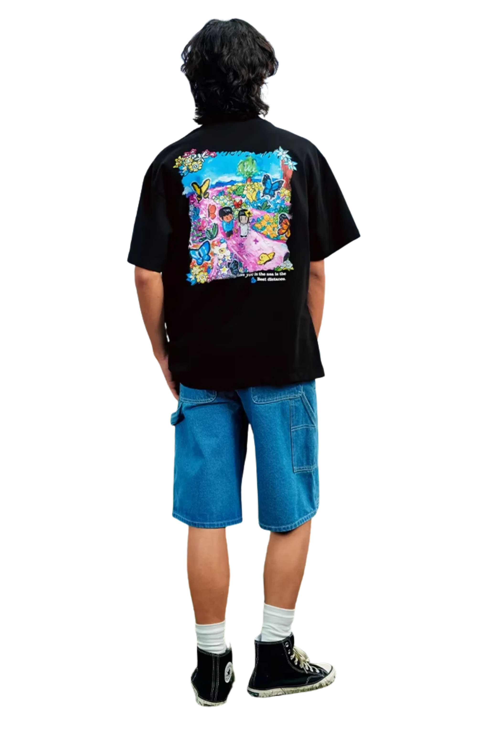 MEDM x NEWMASUS Butterfly Beach Tee