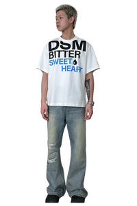 IDontSmoke SweetHeart Letter Printed Tee (Sorona Material)