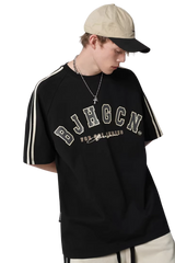 BJHG Double Strip Jersey Tee
