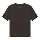 [Loose Fit] Fear Of God Essentials FW22 Flock Logo Tee OFF BLACK