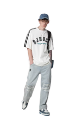 BJHG Double Strip Jersey Tee