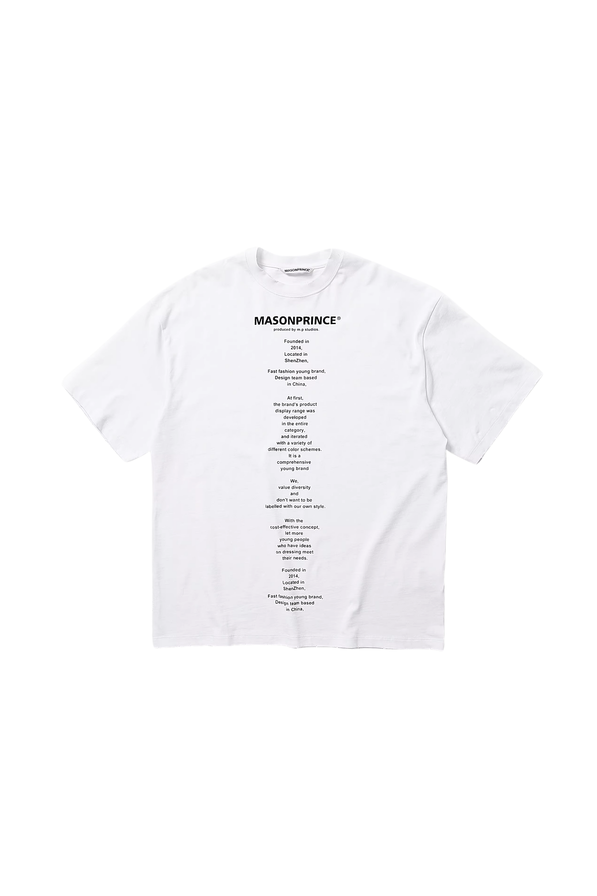 Masonprince Script Tee