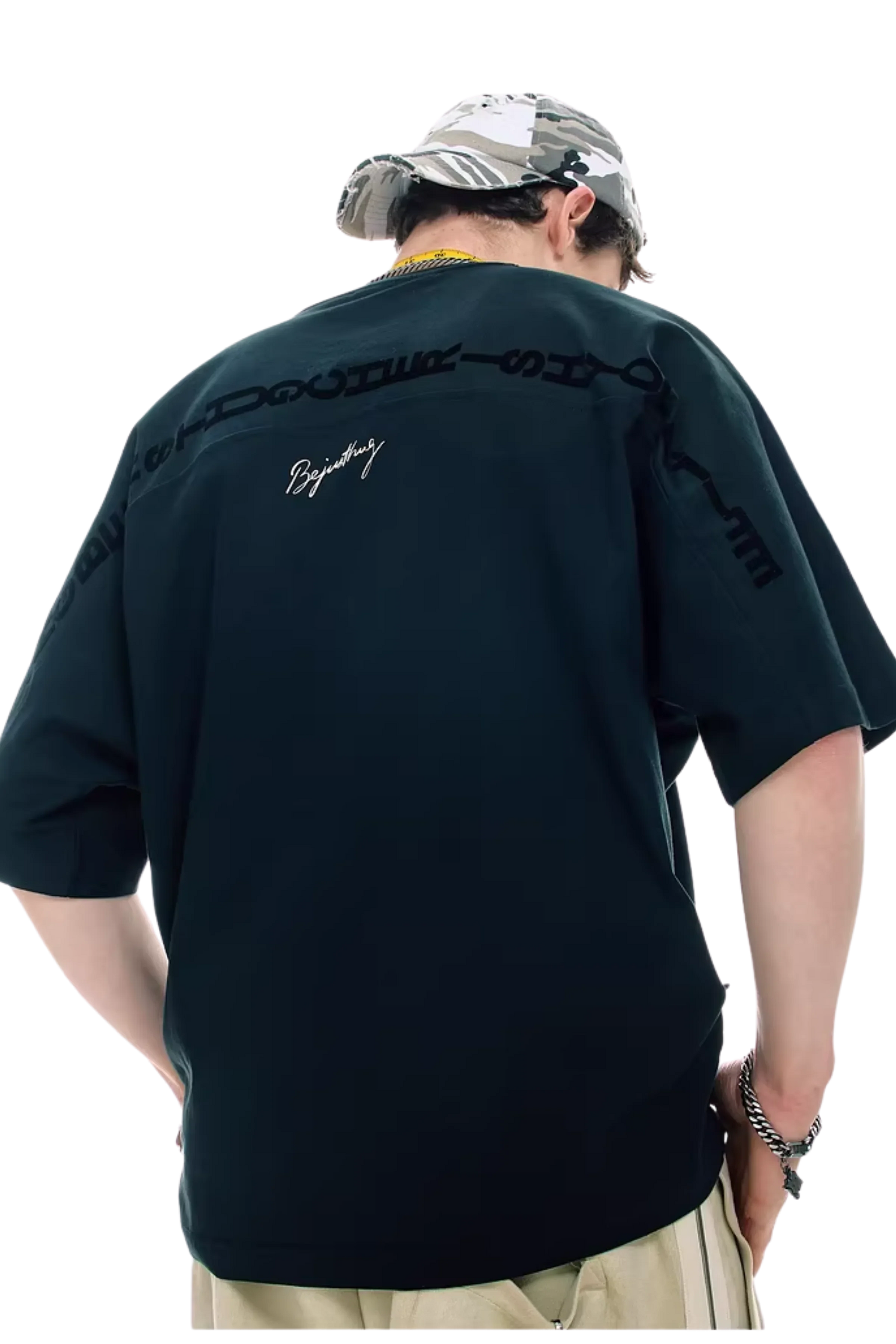 BJHG Back Shoulder Logo Tee