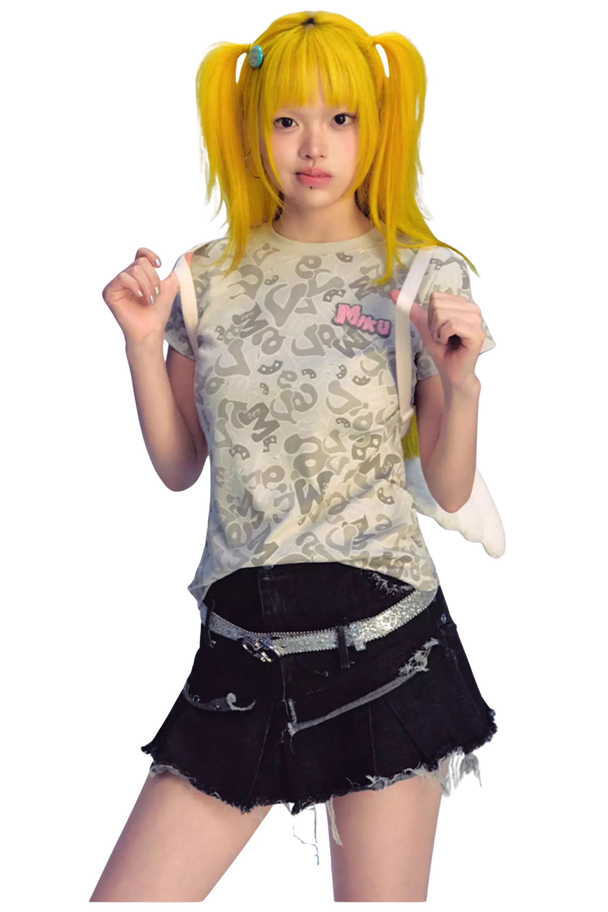 MEDM x Hatsune Miku Ladies Camouflage Tee