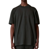 [Loose Fit] Fear Of God Essentials FW22 Flock Logo Tee OFF BLACK